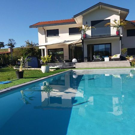 Fillinges Chambres, Cuisine, Piscine, Spa, Billards, Airhockey, Nature מראה חיצוני תמונה